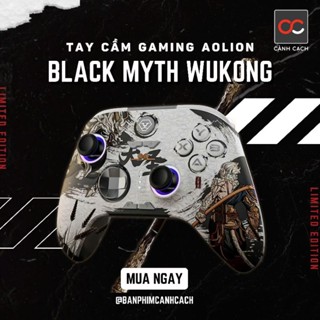 Tay Cầm Aolion Great Sage 2 Double Hall Effect Black Myth Wukong