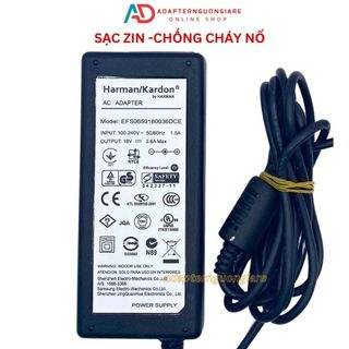 Sạc loa Harman Kardon 18v 3.6a zin bảo hành 1 năm