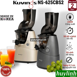 Máy ép trái cây chậm kuvings ns-625cbs2 - sản xuất tại hàn quốc