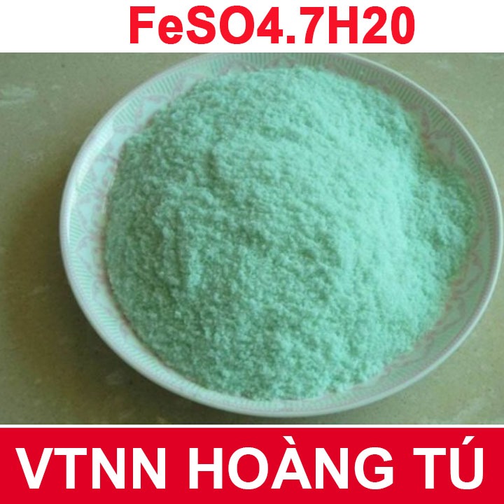 GÓI 1kg - SẮT SULPHATE FESO4-7H2O TẠO DINH DƯỠNG CHO ĐẤT