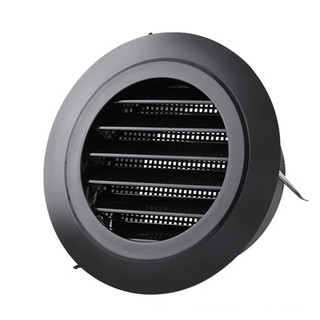 Miệng gió nhựa ABS - BLACK