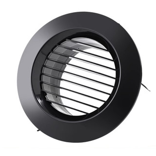 Miệng gió nhựa ABS - BLACK
