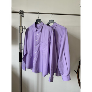 SIAM - ÁO SƠMI TIM FORM RỘNG