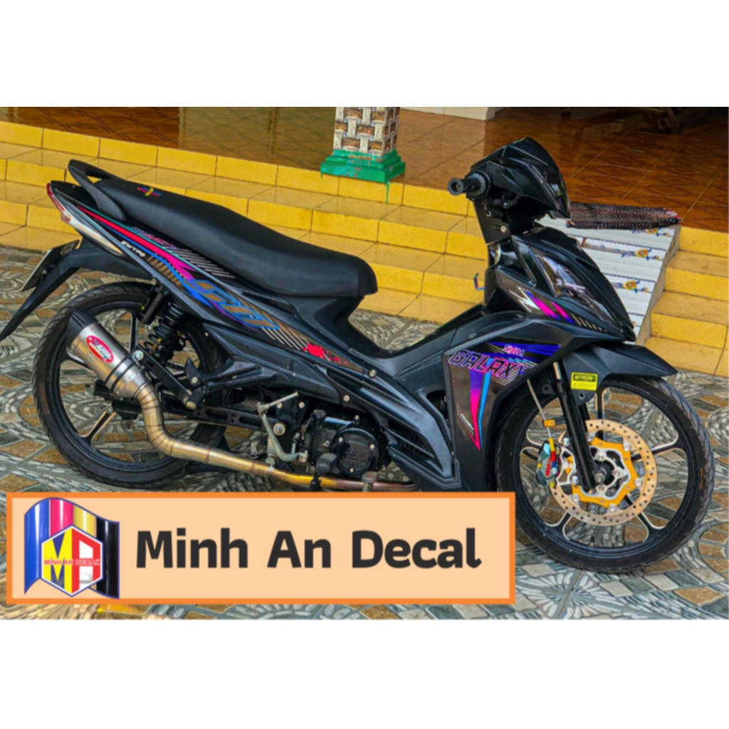 TEM GALAXY SYM 50 CHỈ SỌC