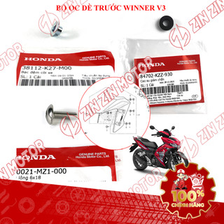 Bộ Ốc Dàn Áo, Bu Lông Bắt Dè Trước Winner X V3 2022 2023 38112K27M00, 84702KZZ930, 90021MZ1000, 9390335310 Chính Hãng