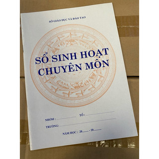 Sổ Sinh Hoạt Chuyên Môn