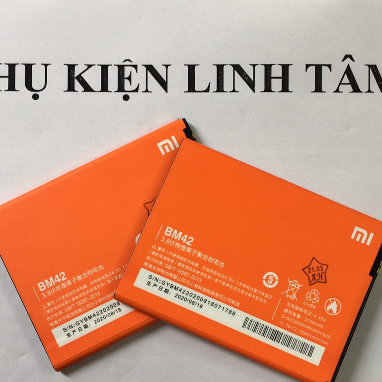 Pin Xiaomi Redmi Note BM42