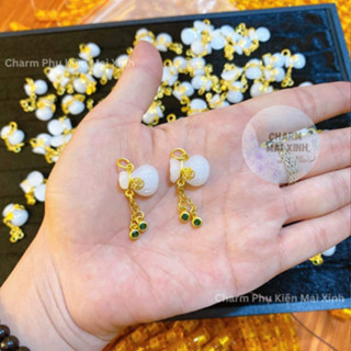 [GIÁ SỈ] Túi Tiền Treo May Mắn Thu Hút Tài Lộc - Charm Phụ kiện Xâu Làm vòng tay thời trang Phong Thủy may mắn nam nữ