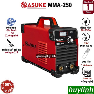 Máy hàn điện tử sasuke mma-250 - xác lớn