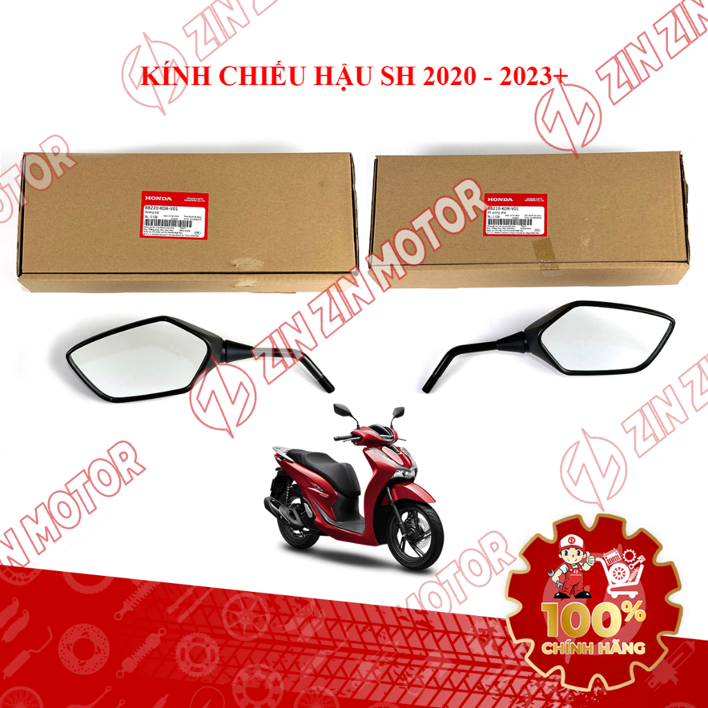 Gương, Kính Chiếu Hậu SH 125i 2020 - 2026+, SH 150i 2020 - 2022, SH160i 2023 - 2026+ 88220-K0R-V01, 