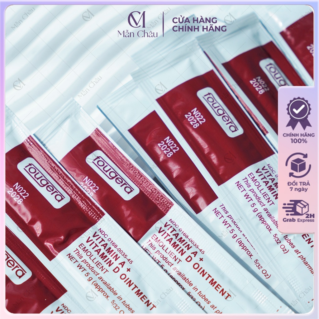 Dưỡng Môi Gói Vitamin AD 100 Gói