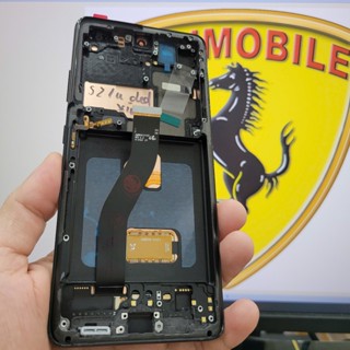  Màn Hình Tương Thích SS S21 Ultra   S21u Loại OLED size to-bé và INCELL Liền Khung  tặng keo dán  