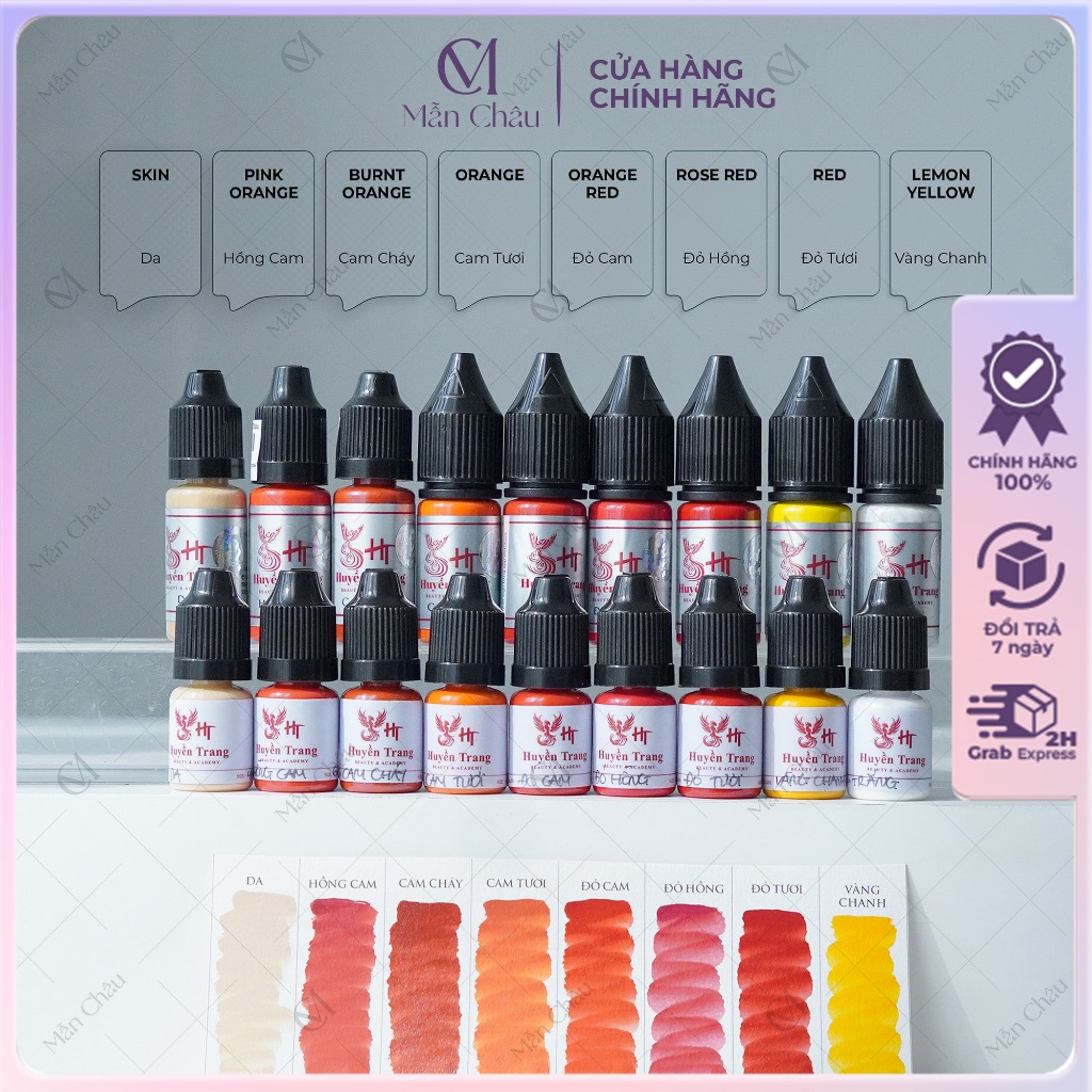 [CHÍNH HÃNG] MỰC HT SIÊU ĐẬM SIZE 4ml và fullsize