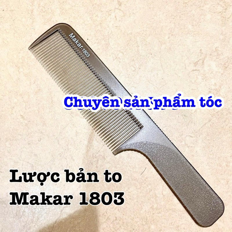 ✅ Lược cắt tóc nam bản to Makar 1803