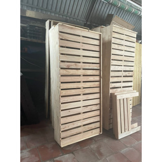 GIƯỜNG PALLET GỖ XOAN CAO 20CM