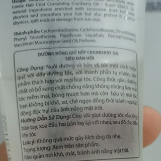 Serum dưỡng tóc lavox