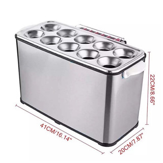 Máy trứng cuộn xúc xích dùng điện