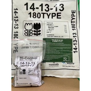 1Kg Phân Bón Tan Chậm Nhật Bản NPK 14-13-13 - Phân Chì Tan Chậm Hoa Lan và Cây Cảnh