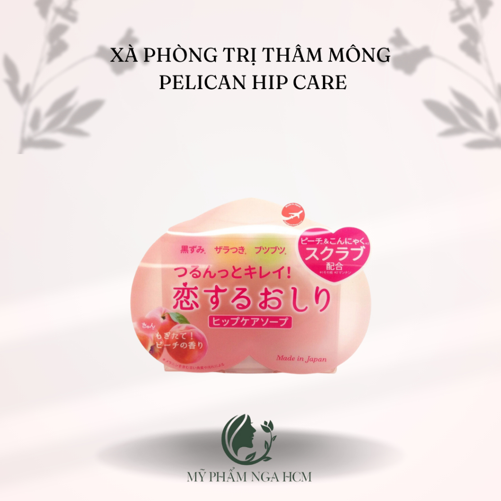 Xà phòng soap hỗ trợ mờ thâm mông Pelican