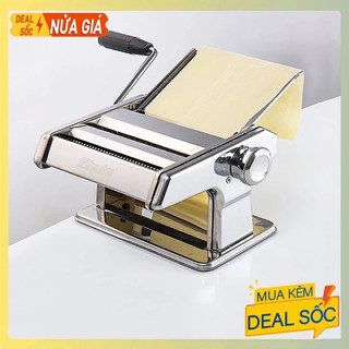 Máy cán mì cắt mì gia đình 2 lưỡi dao
