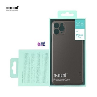 ỐP LƯNG IPHONE 11 PRO MAX - 11 PRO - 11 MEMUMI MỎNG LỤA CHÍNH HÃNG