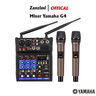 Mixer Yamaha G4-USB, Bàn Trộn Âm Thanh Chuyên Hát Karaoke, Livestream, Nâng Cấp Âm Thanh Loa Vi Tính, Loa Tháp Nghe Nhạc