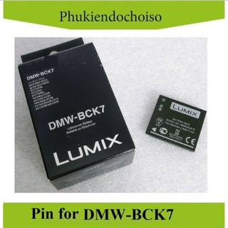 Pin thay thế pin máy ảnh DMW-BCK7