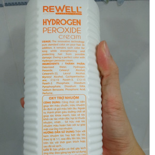 1000ml oxy nhuộm tóc Rewell