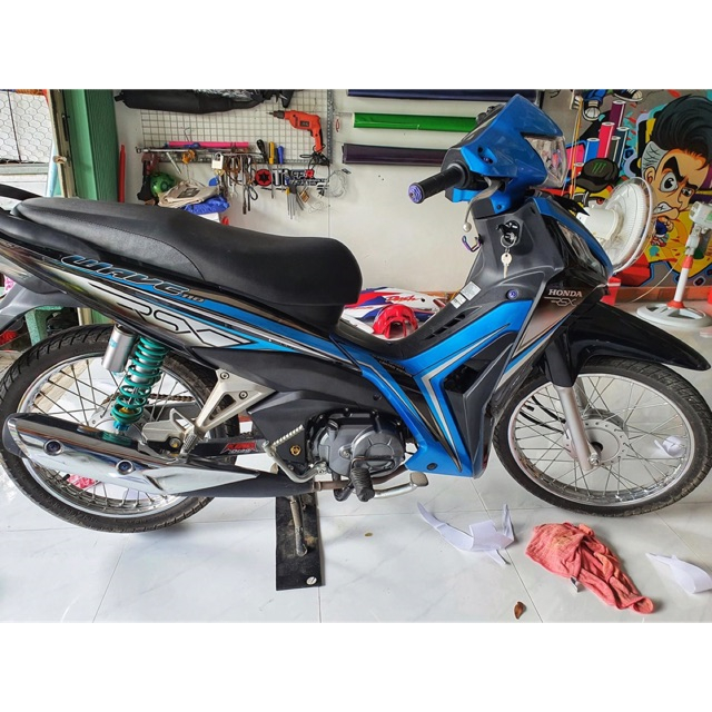 Tem rời Wave RSX xanh đen -1