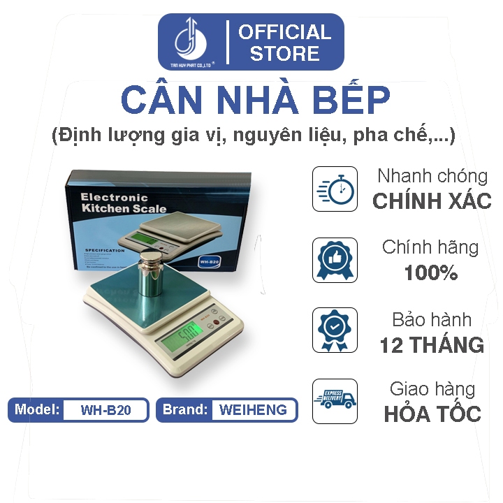 Cân Nhà Bếp WH-B20
