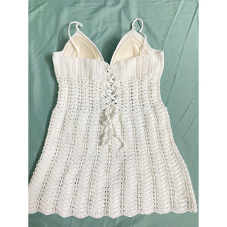 VÁY ĐẦM MÓC LEN ĐI BIỂN- BIKINI LEN HIMI101