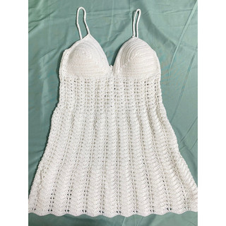 VÁY ĐẦM MÓC LEN ĐI BIỂN- BIKINI LEN HIMI101