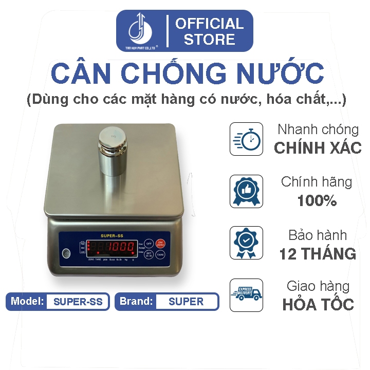 Cân Điện Tử Chống Nước Super-SS