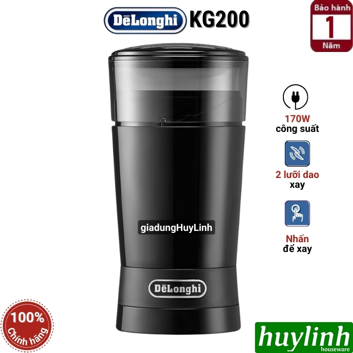 Máy xay cà phê Delonghi KG200 - 170W