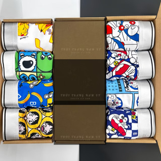  Quần lót nam thun lạn doremon full size 25->95kg cao cấpGiá SốcBoxer chất thun lạnh quần sịp nam đùi cao cấp mềm mại 