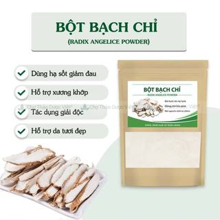 Bột bạch chỉ nguyên chất 100g, bột đắp mặt nạ dưỡng trắng da, giảm mụn, mờ thâm nám, chống lão hóa