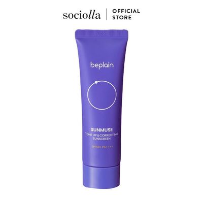 Kem Chống Nắng Beplain Sunmuse Tone Up & Correcting Sunscreen Purple SPF50+ PA++++ 50ml