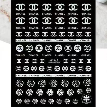 STICKER TRANG TRÍ NAIL MÃ CB114