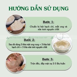 Bột bạch chỉ nguyên chất 1kg, khô, thơm, bột đắp mặt nạ trắng da, giảm mụn, mờ thâm nám