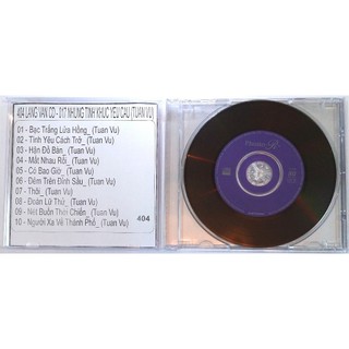 Bộ 4 CD ca sĩ Tuấn Vũ ( 37 - 460 )