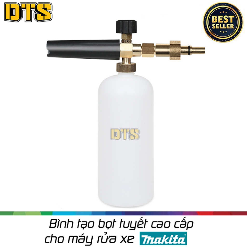 Bình tạo bọt tuyết cao cấp máy rửa xe Makita HW101, HW102