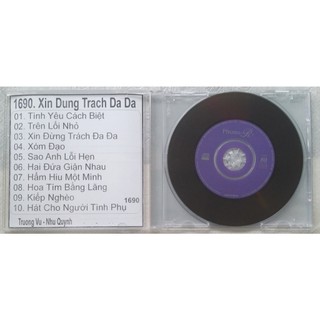 Bộ 4 CD ca sĩ Trường Vũ ( 1690 - 2116 )