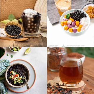 Bột đậu đen 100g, bột đỗ đen rang thơm, nghiền mịn, pha uống giúp giảm cân, đẹp da, thanh nhiệt