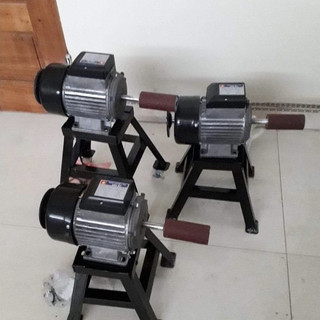 Máy mài đế giày 2 đầu mài (Tặng giá chân giá đỡ)