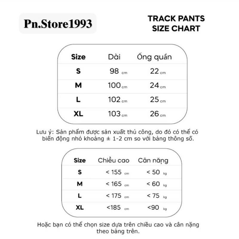 Quần Dài Form Rộng PN.STORE 1993 Vải Nỉ 2 Da Unisex Nam Nữ Local Brand Đứng Form Co Giãn Tốt Menswear | BigBuy360 - bigbuy360.vn
