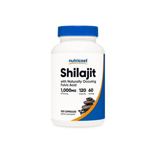 Viên uống Nutricost Shilajit with Naturally Occuring Fulvic Acid, 1000 mg nhập khẩu Mỹ - Gymstore