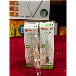 Bóng đèn LED nến dây tóc Rạng Đông 2,5W