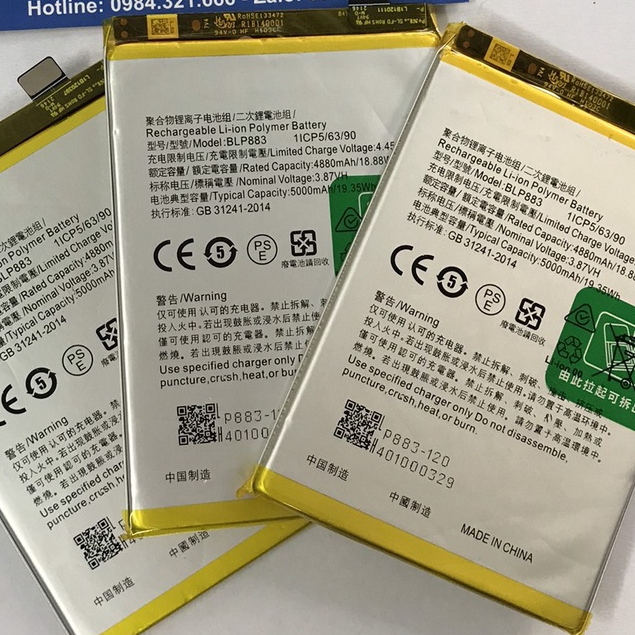 Pin Oppo Realme 8S 5G (BLP883) - New