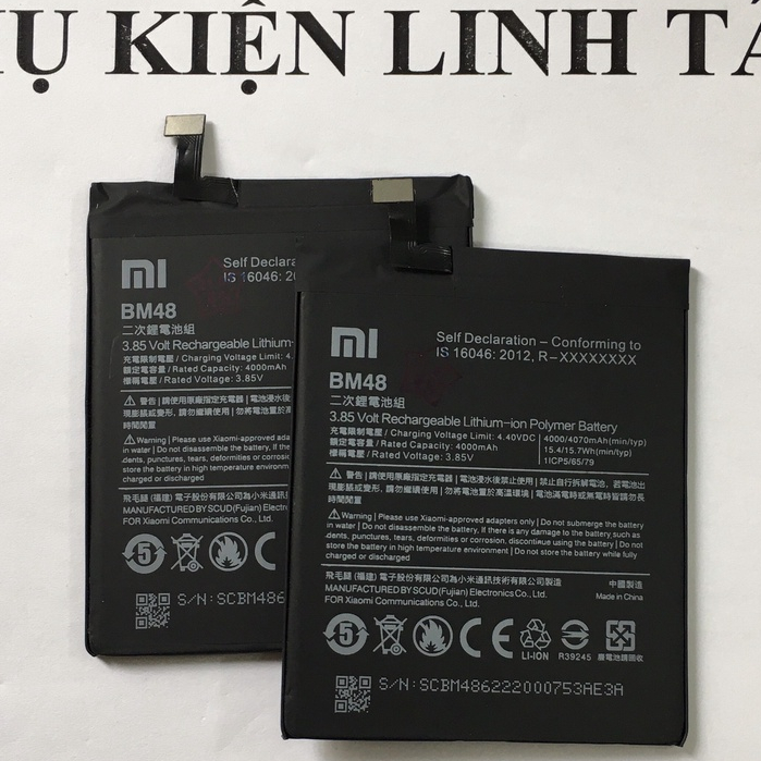 Pin Xiaomi Mi Note 2 (BM48) - 4070mAh