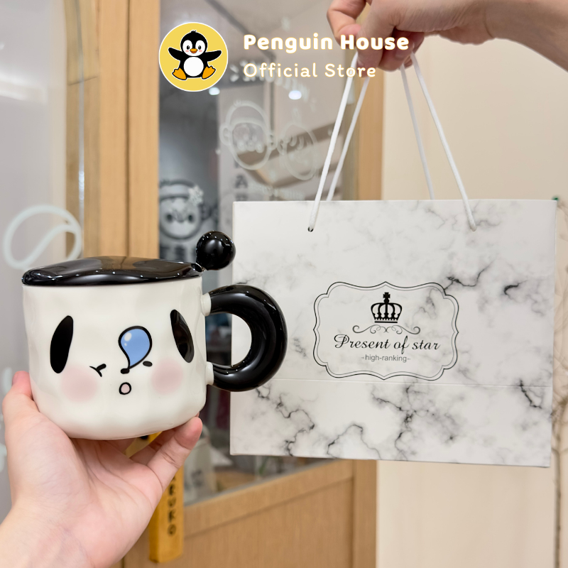 [Penguin] Cốc sứ, Ly sứ Pochacco quà tặng ý nghĩa dành cho người yêu, bạn bè và người thân